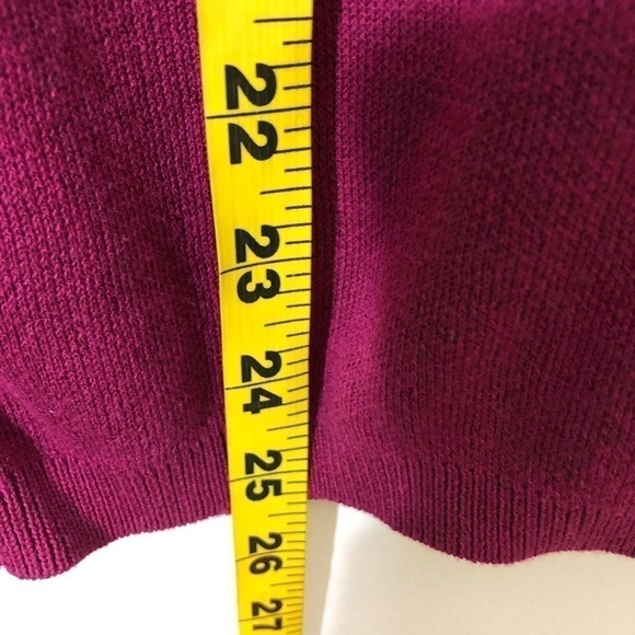Tommy Hilfiger Maroon Crewneck Sweater NWT Small - Picture 5 of 7